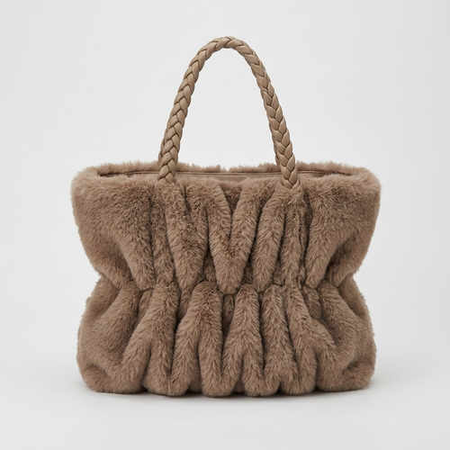 Faux Fur Shaggy Shopper – Model 15515