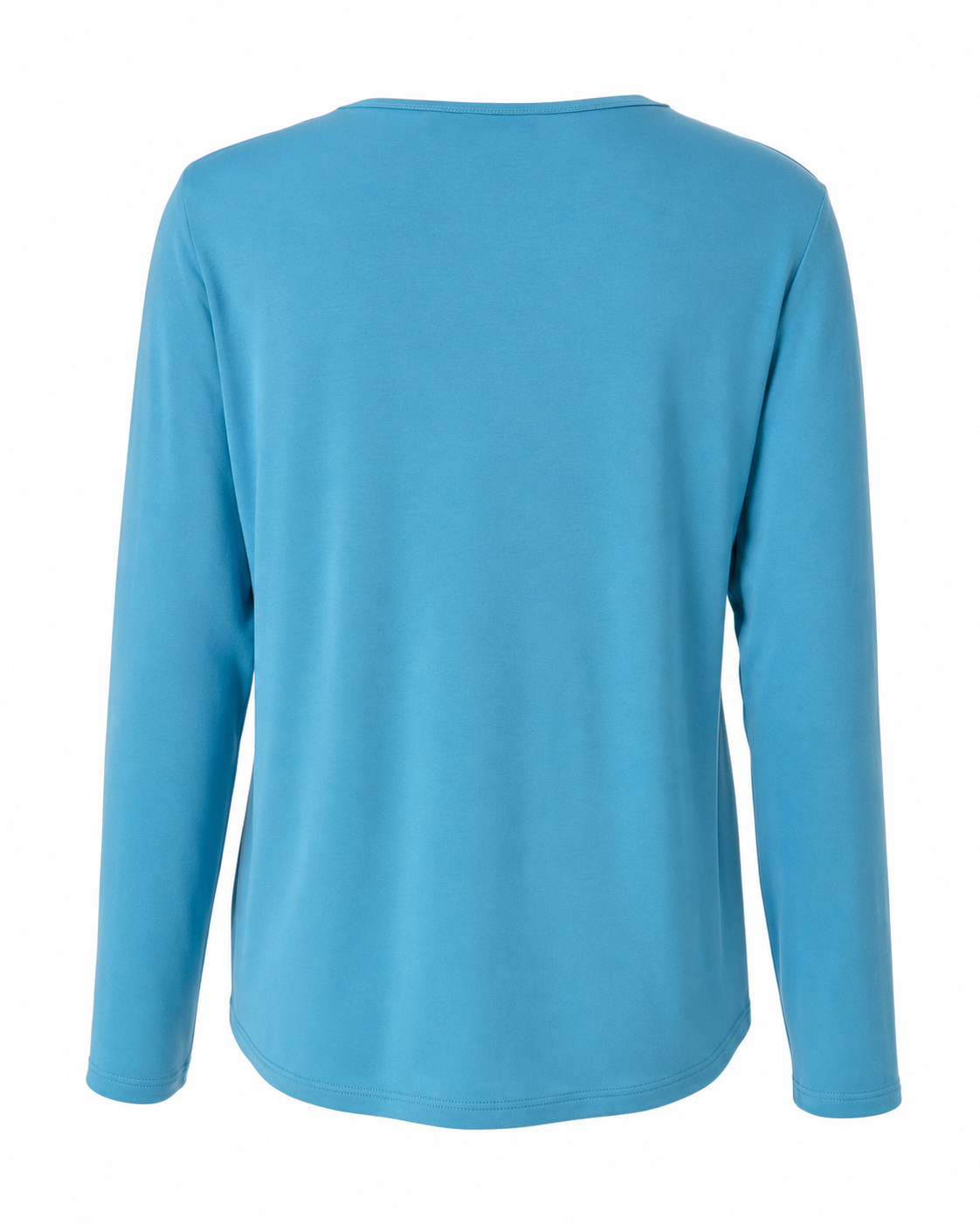 Joy blouse abstracte print - Achteraanzicht ghost mannequin