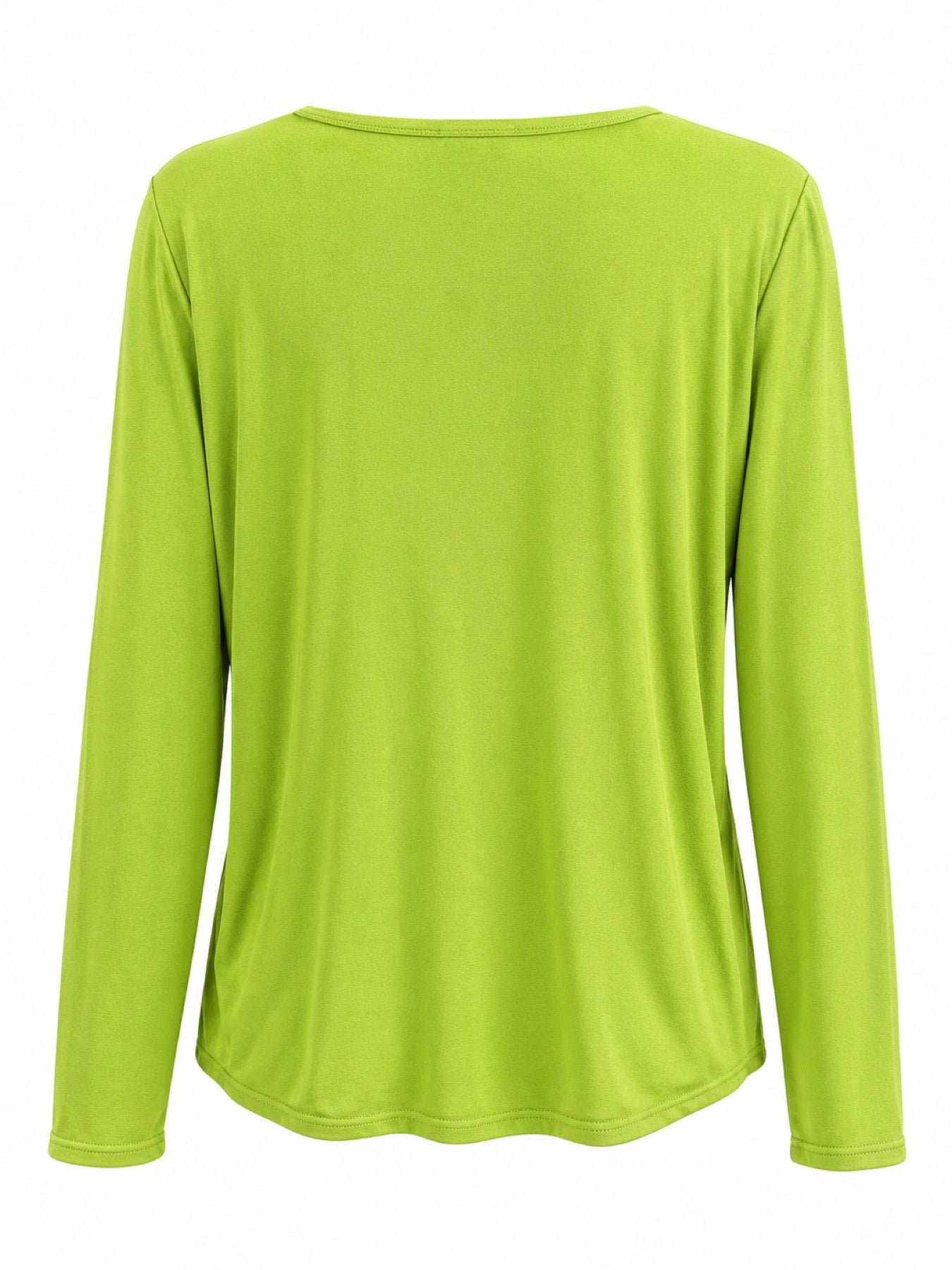 Joy blouse abstracte print - Achteraanzicht ghost mannequin