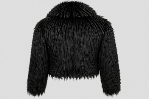 Shaggy Harige Jas - S/M en M/L