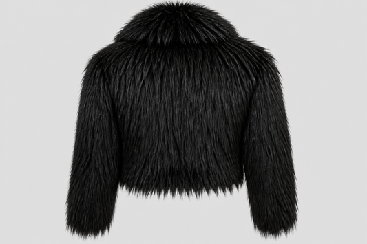 Shaggy Harige Jas - S/M en M/L