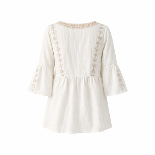 HS Zomertop - Free Size - comfortabele pasvorm - 2 kleuren - BACK