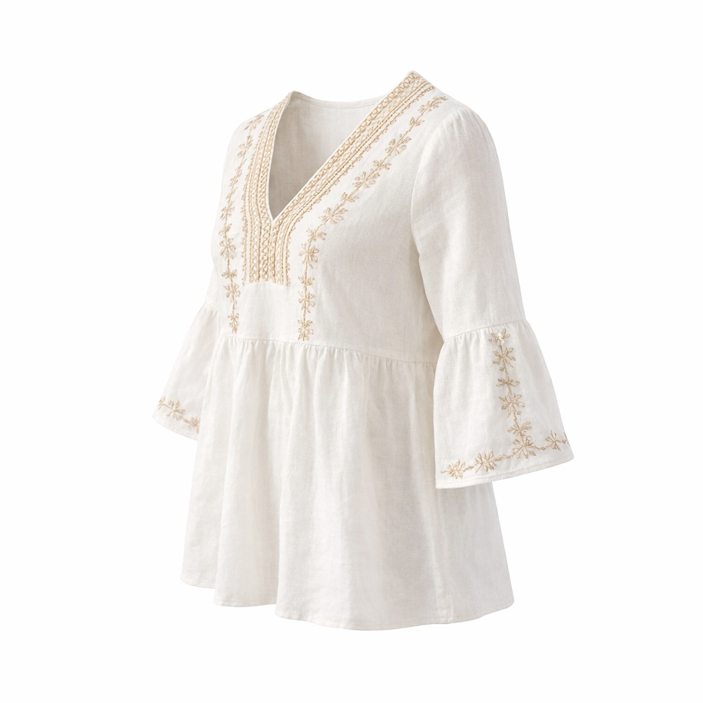 HS Zomertop - Free Size - comfortabele pasvorm - 2 kleuren - SIDE