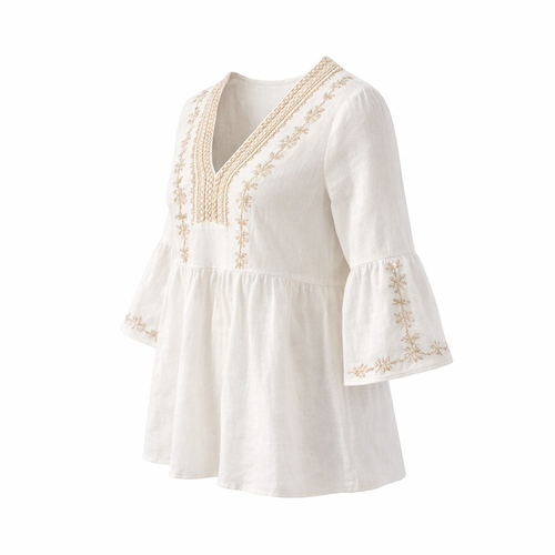 HS Zomertop - Free Size - comfortabele pasvorm - 2 kleuren - SIDE