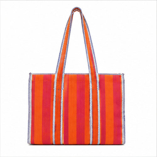 HS Orange Red Striped - achteraanzicht