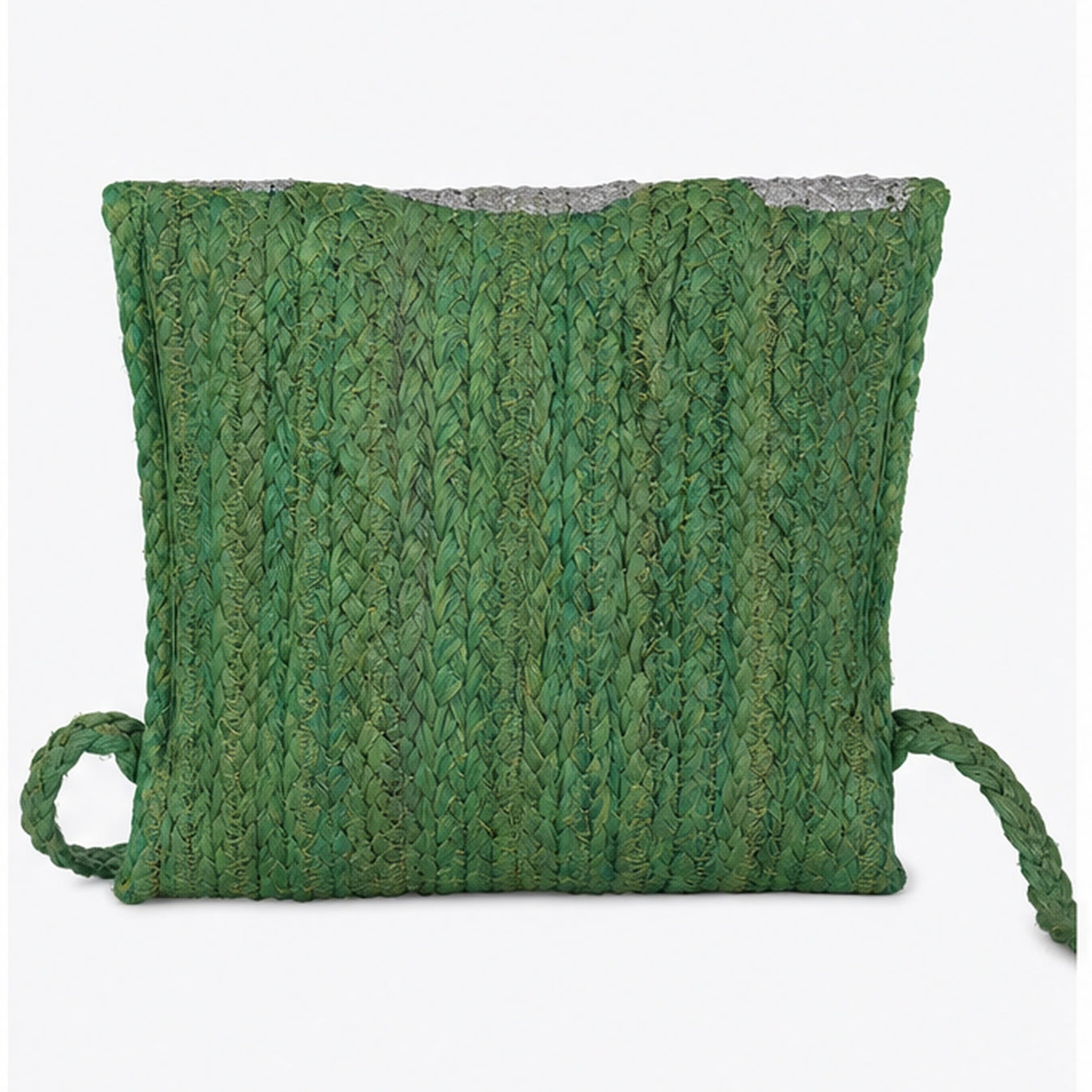 HS crossbody tas Groen Wit Kralen - achteraanzicht