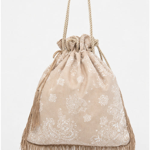 HS tas Beige - achteraanzicht