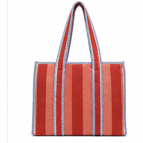 HS Red Check Striped - achteraanzicht