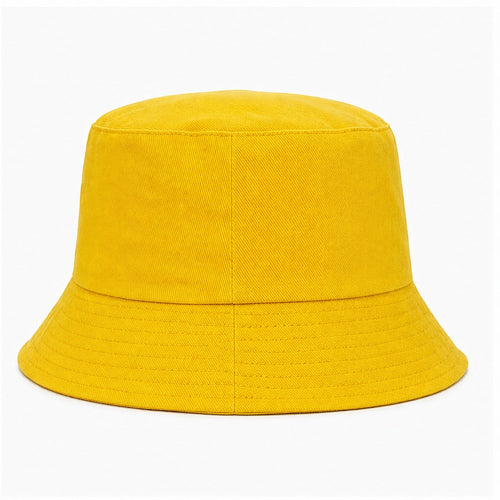 HS Fashion Bucket Hat - Geel - Geel - back
