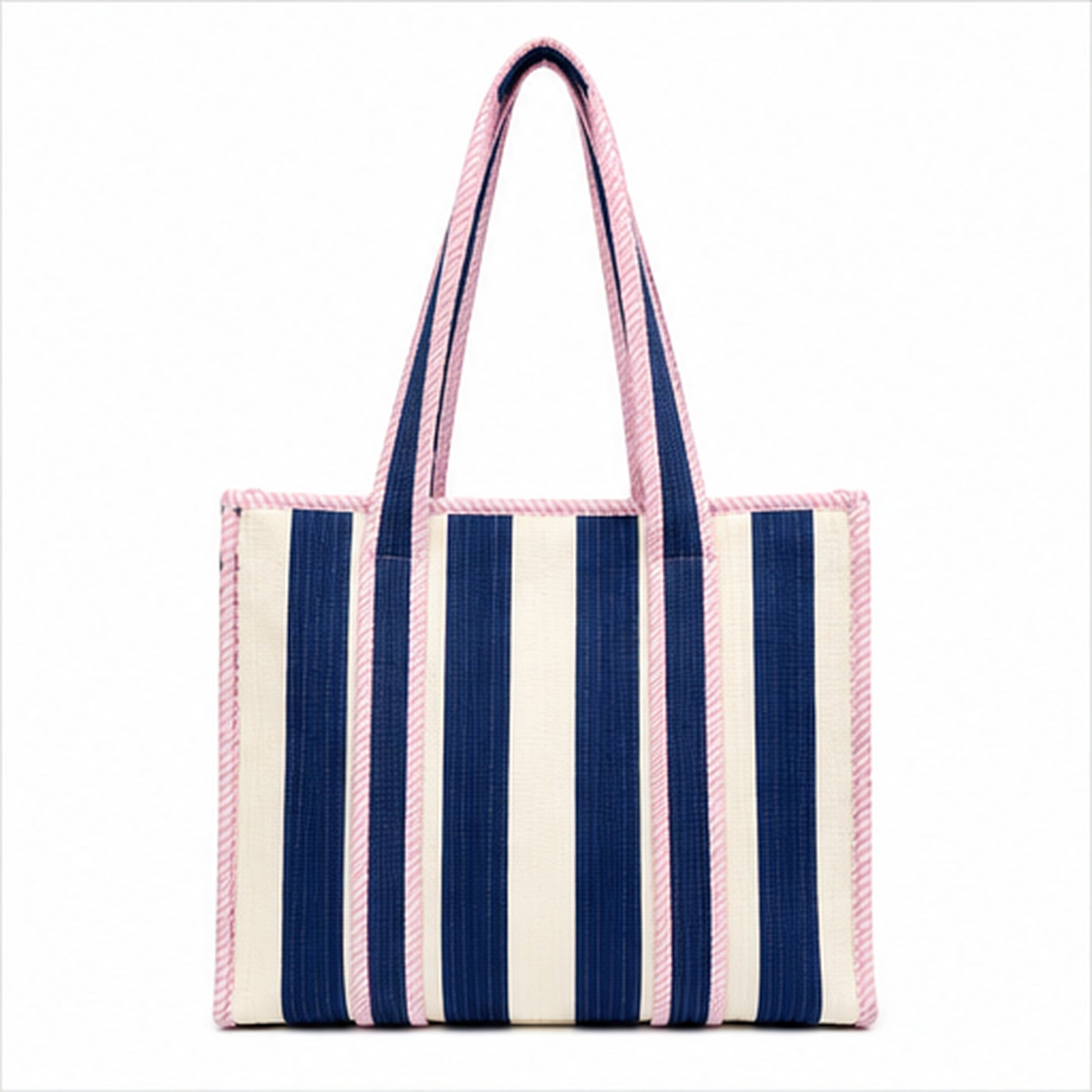 HS Cream Navy Striped - achteraanzicht