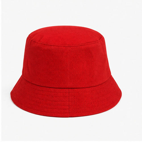 HS Fashion Bucket Hat - Rood - Rood - back