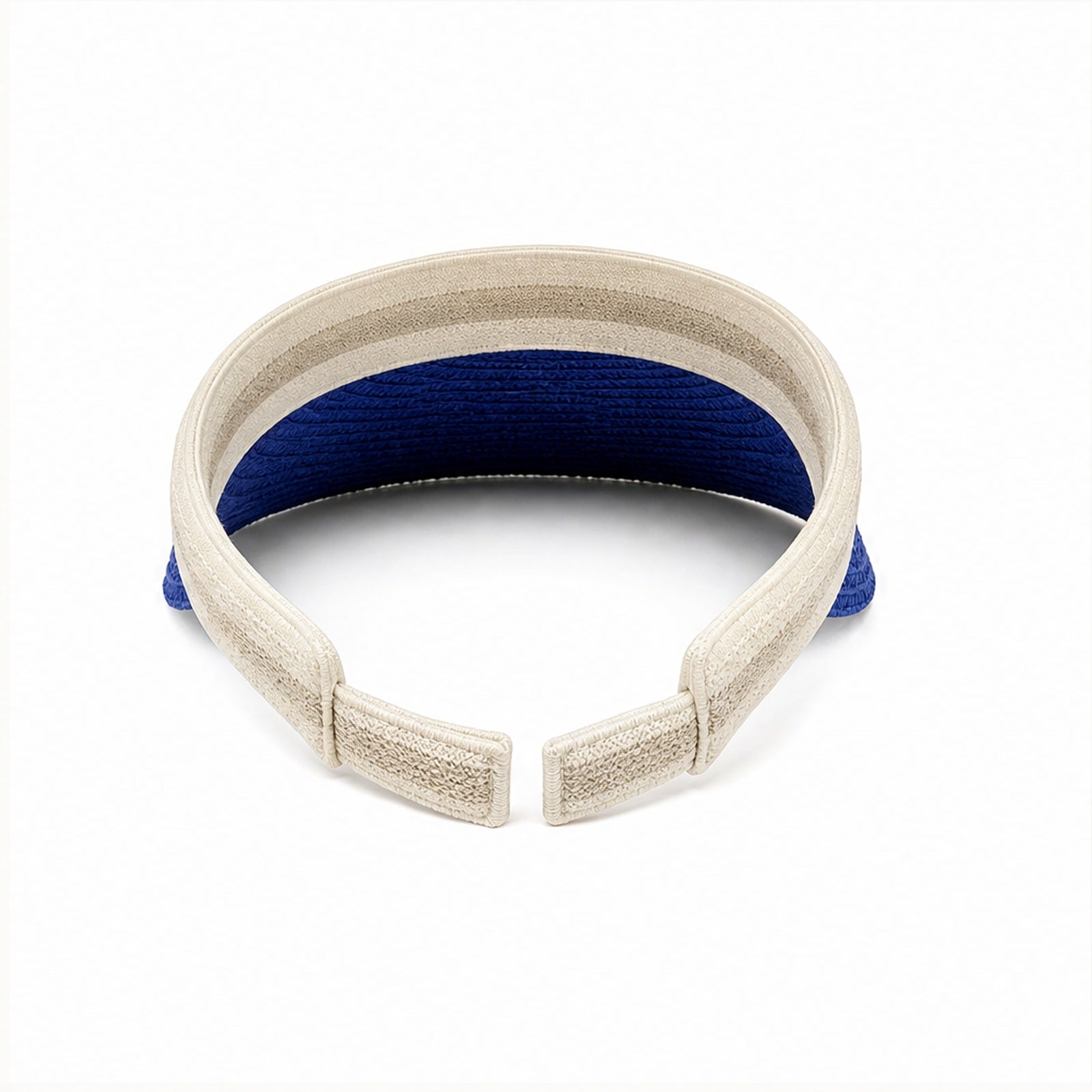 HS Fashion Zonneklep Basic - Blauw - Blauw - back
