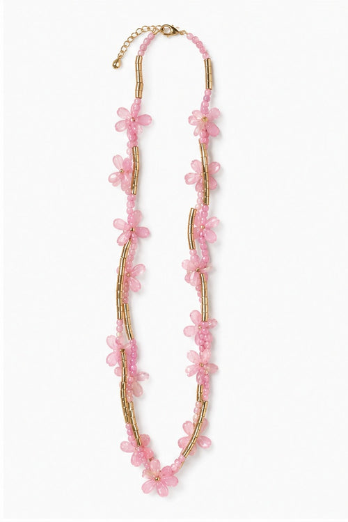 HS ketting roze - achteraanzicht
