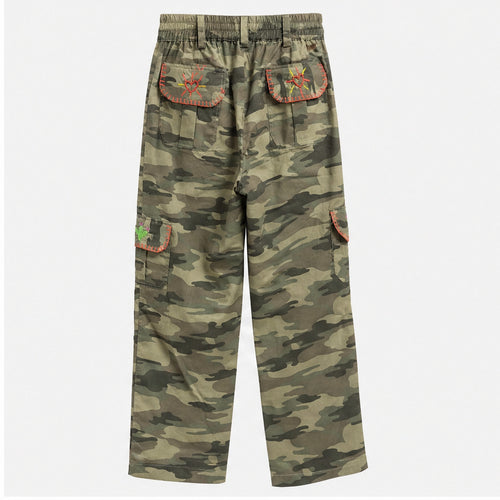 HS Broek One Size - Camo Cargo Recht Model - achteraanzicht