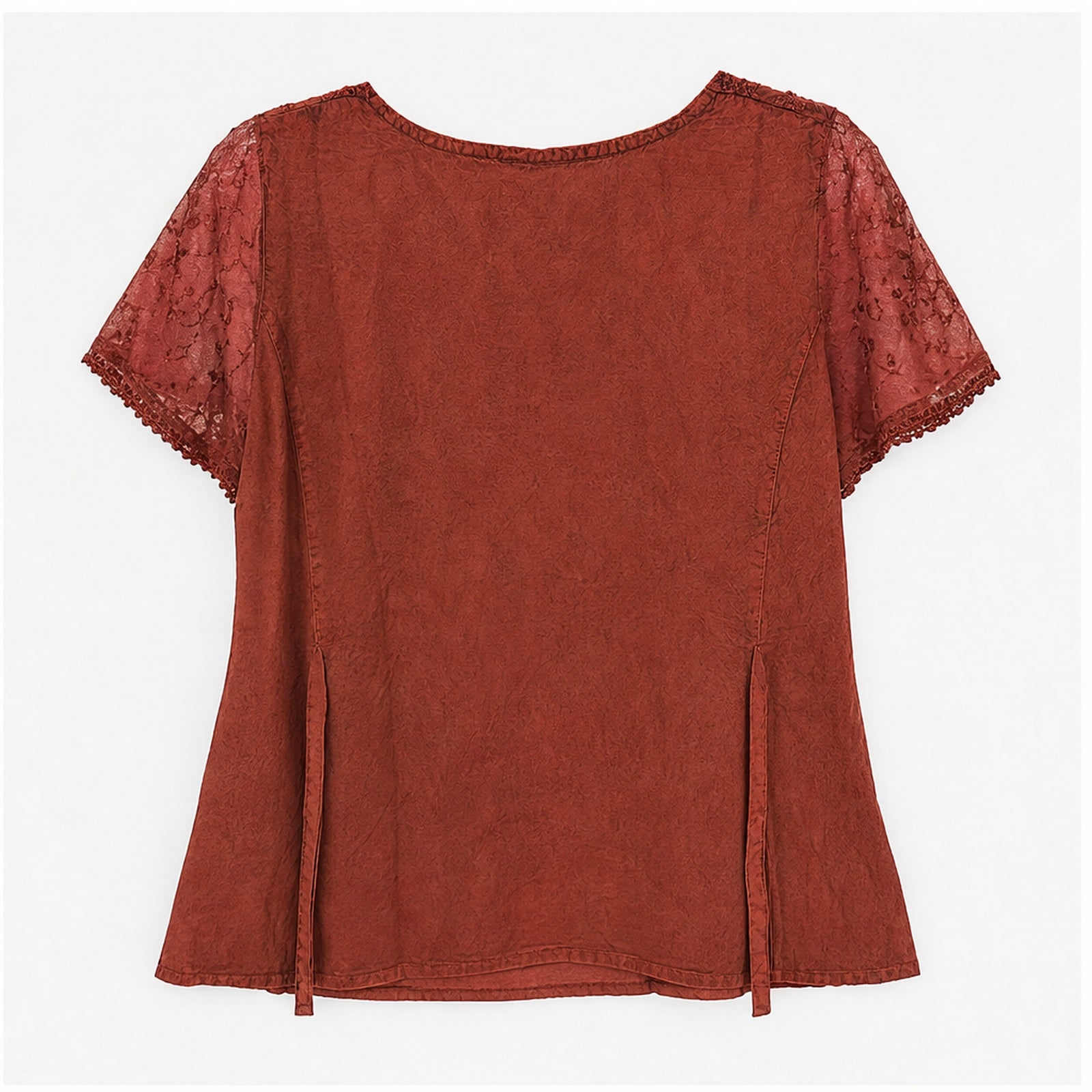 HS Shirt - Meerdere Kleuren - Roest Borduursel - achteraanzicht