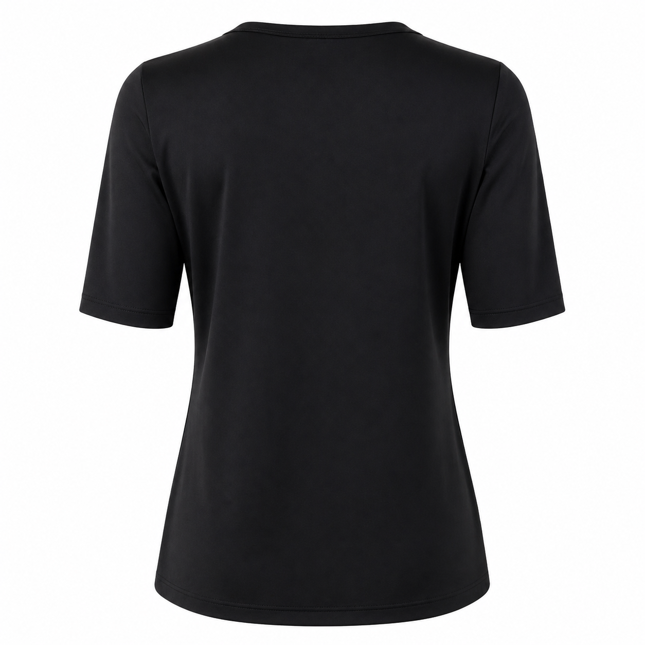 Stella Fiora top zwart - Achteraanzicht ghost mannequin