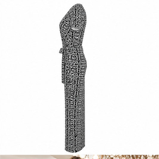 By Swan jumpsuit Zwart wit print - Zwart-wit print - zijaanzicht - Codex 2026-06-19