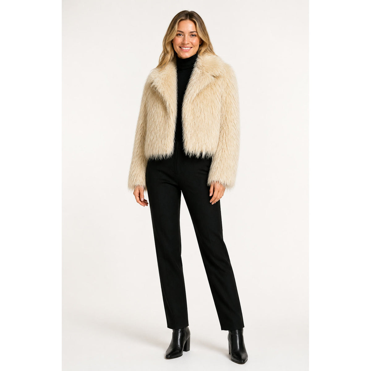 Shaggy Harige Jas – Model 39206