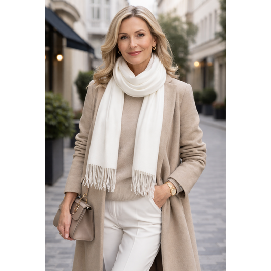 HS Cashmere Look Sjaal - 180x68cm - Veelzijdig te gebruiken - veelzijdig te stylen - 13 kleuren