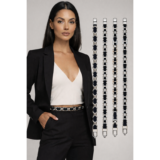 HS Riem - Assortiment Zwart Chroom - One Size - verstelbare pasvorm