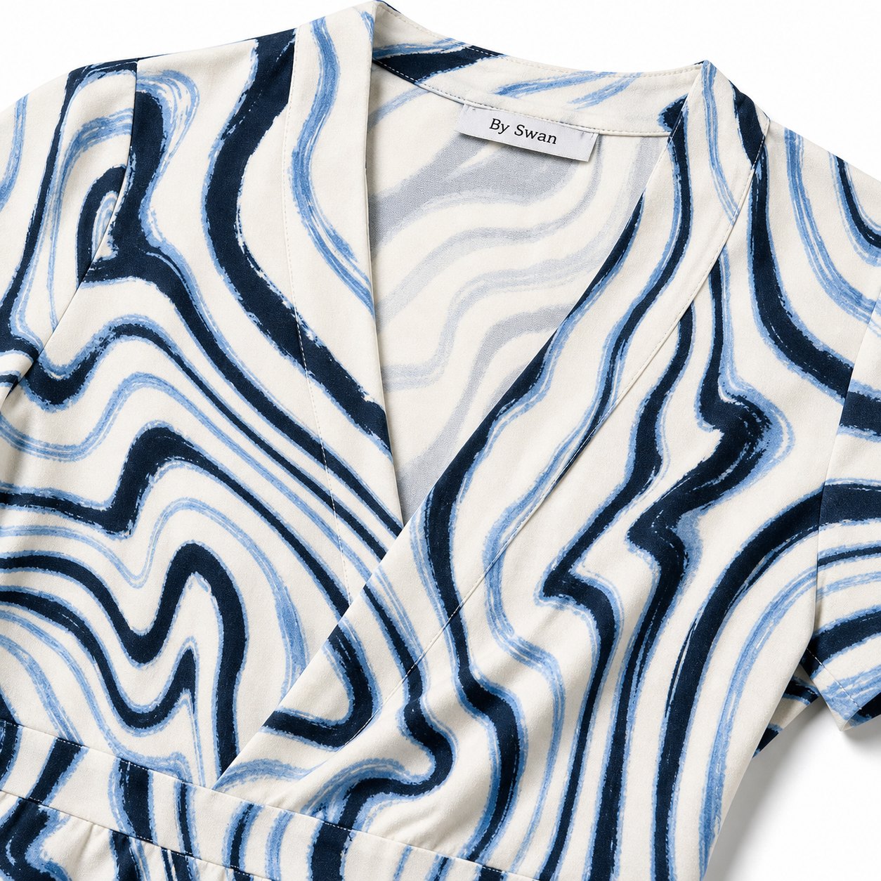 By Swan Jumpsuit - Abstract Wrap - Detail