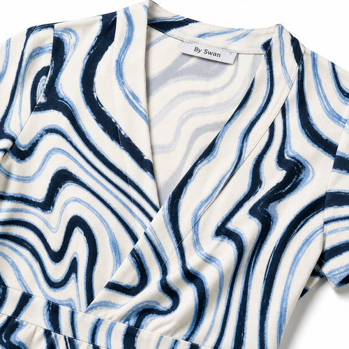 By Swan Jumpsuit - Abstract Wrap - Detail
