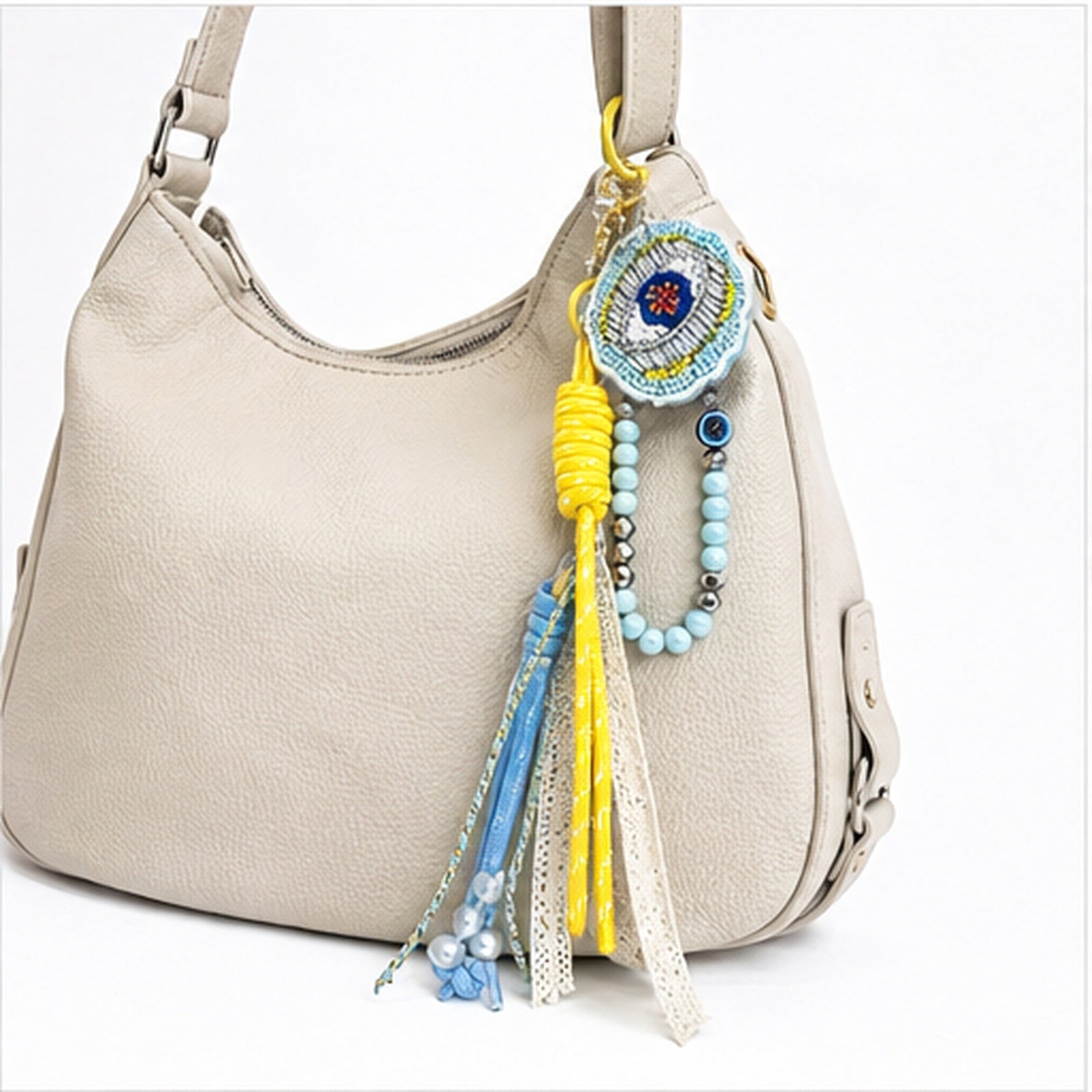 HS Fashion Tassenhanger - Multicolor design 33 - Multicolor design 33 - on model
