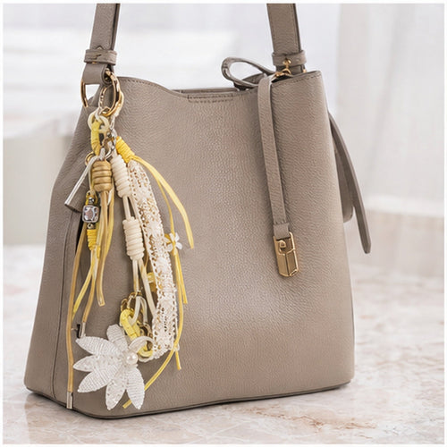 HS Fashion Tassenhanger - Multicolor design 37 - Multicolor design 37 - on model