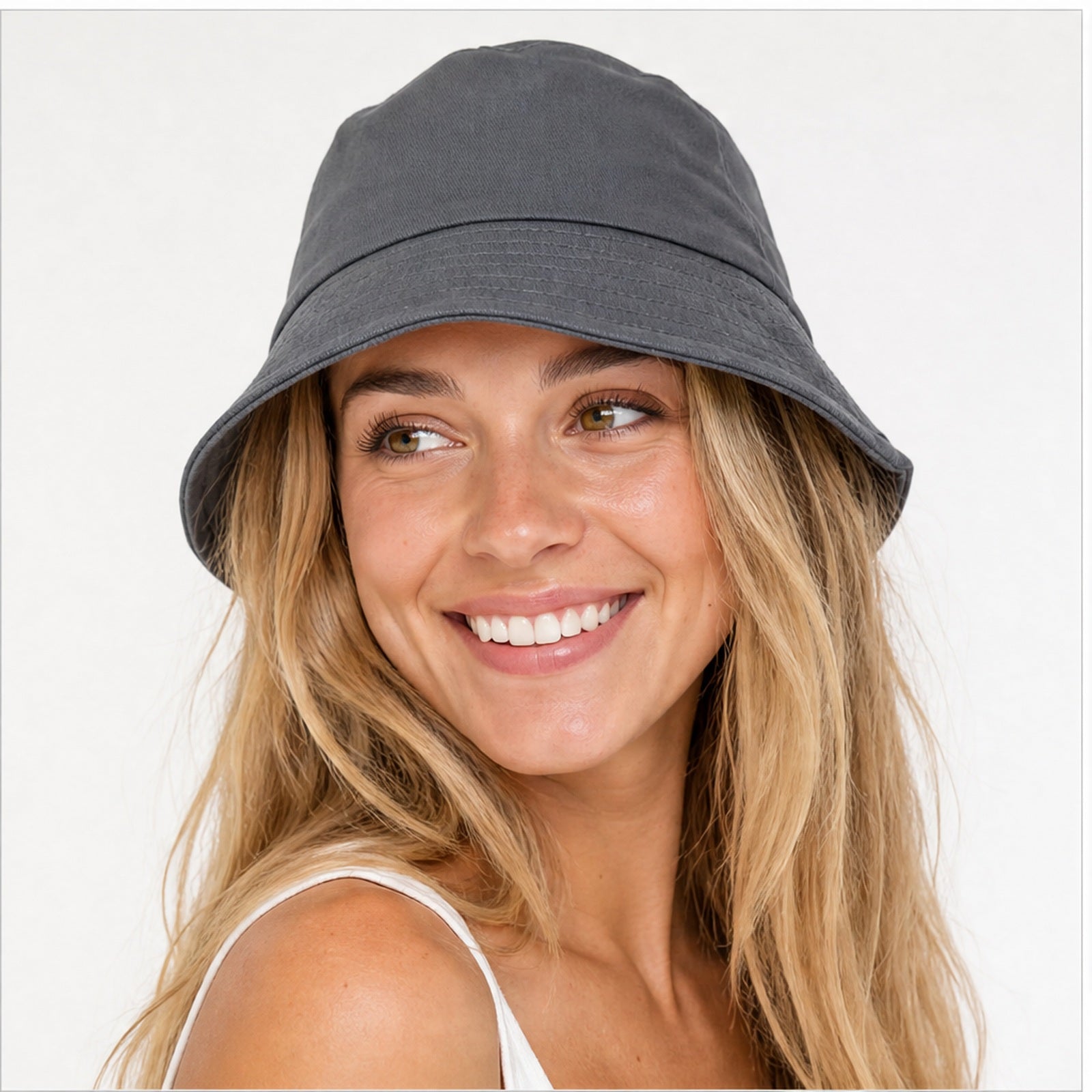 HS Fashion Bucket Hat - Groen - Groen - on model