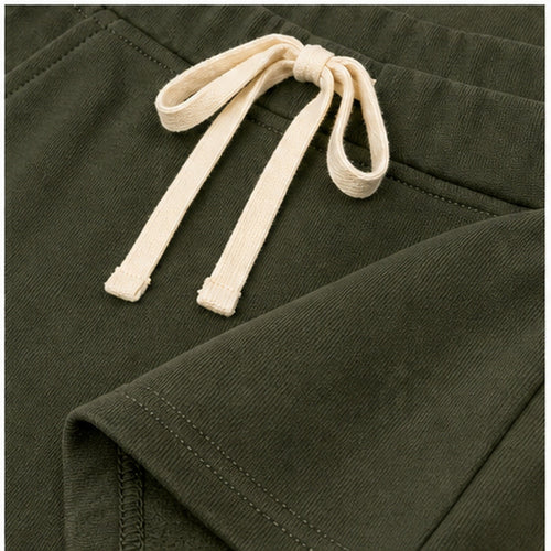 MOOIJ Rok Zachte Stof - Donkergroen - DETAIL