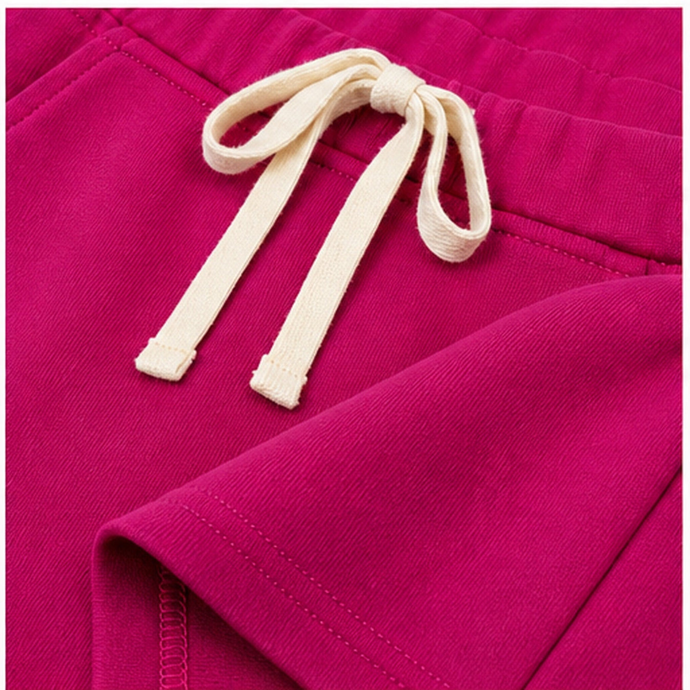 MOOIJ Rok Zachte Stof - Fuchsia - DETAIL
