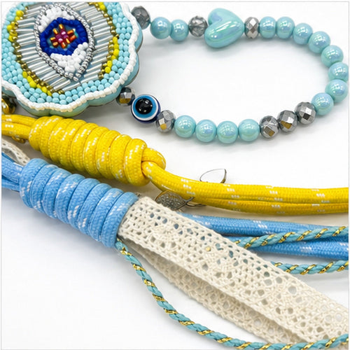 HS Fashion Tassenhanger - Multicolor design 33 - Multicolor design 33 - detail