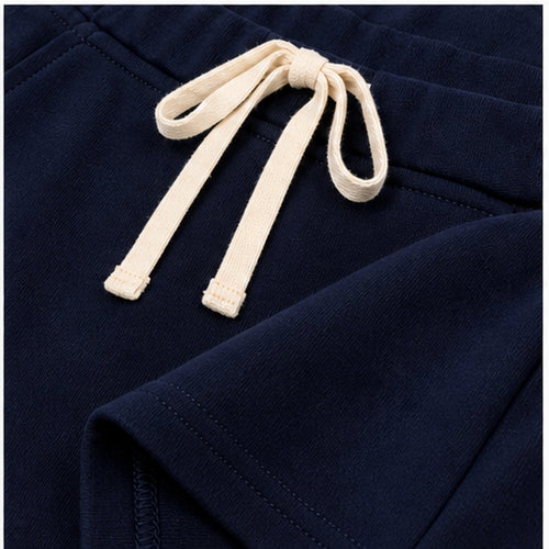 MOOIJ Rok Zachte Stof - Donkerblauw - DETAIL