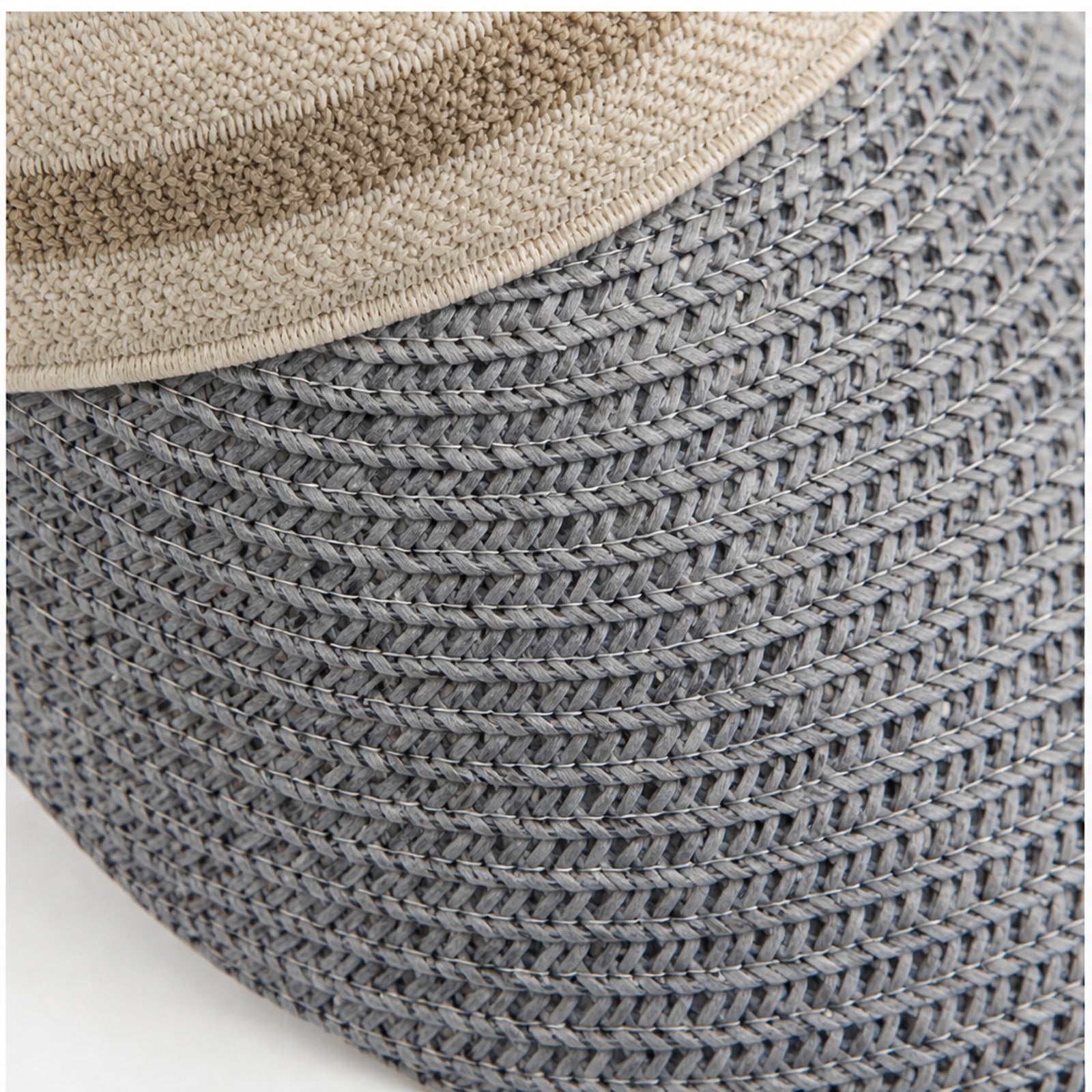 HS Fashion Zonneklep Basic - Grijs 05 - Grijs - detail