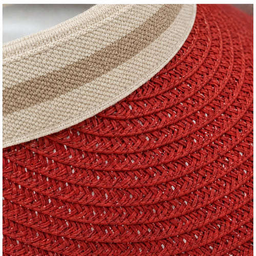 HS Fashion Zonneklep Basic - Bruin 04 - Bruin - detail