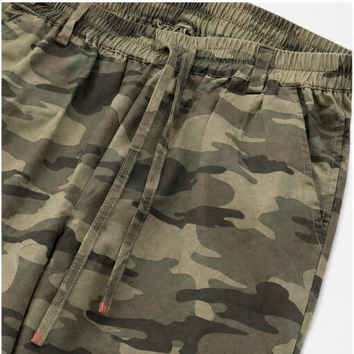 HS Broek One Size - Camo Cargo Recht Model - detail van taille en stof