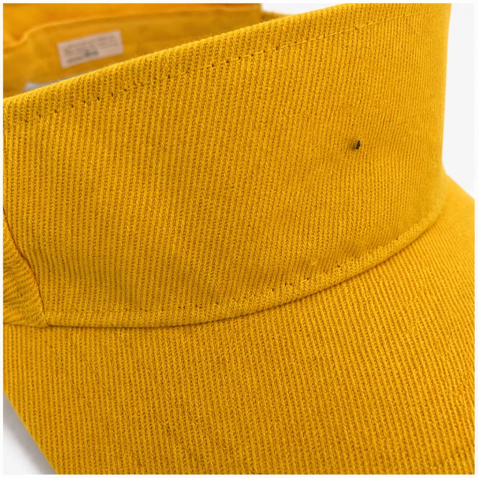 HS Fashion Zonneklep Fashion - Geel - Geel - detail