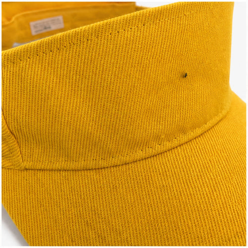HS Fashion Zonneklep Fashion - Geel - Geel - detail