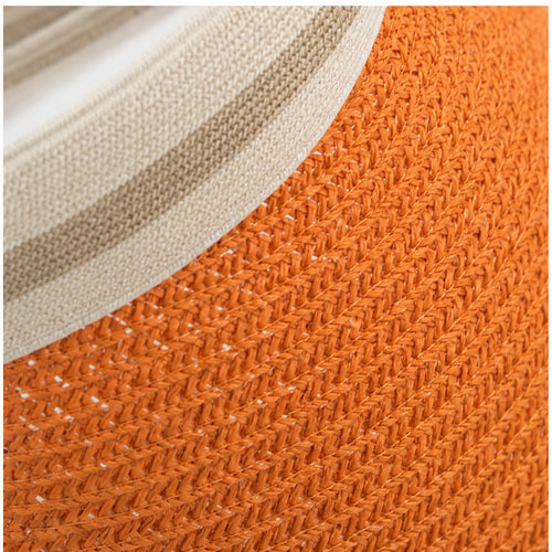 HS Fashion Zonneklep Basic - Oranje - Oranje - detail