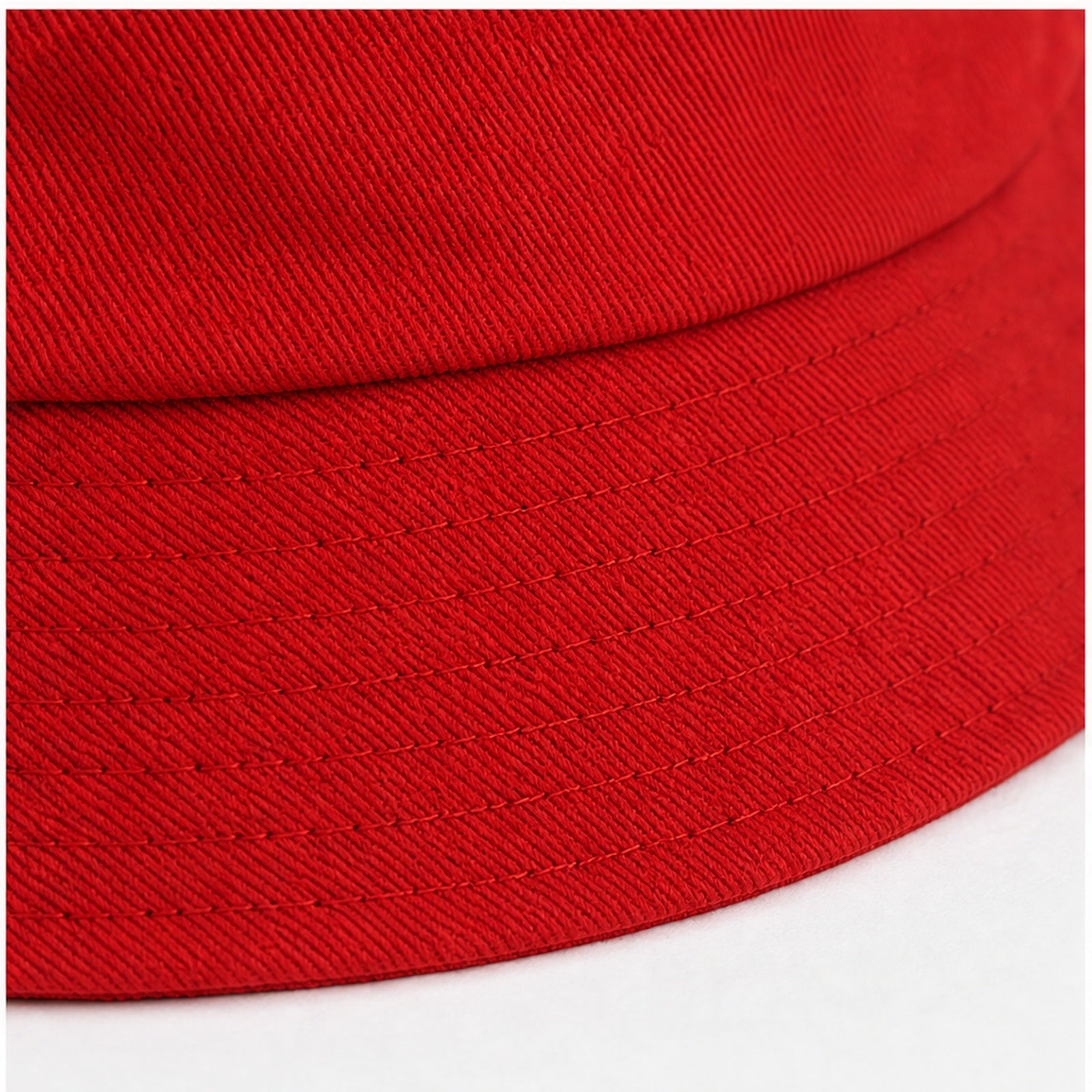 HS Fashion Bucket Hat - Rood - Rood - detail