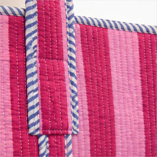HS Pink Striped - detail
