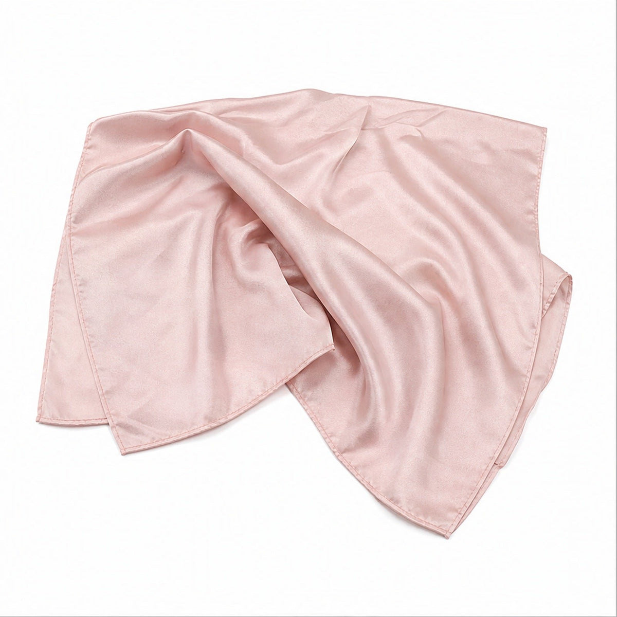 Vierkante Sjaal 70x70 Satijnlook – Effen