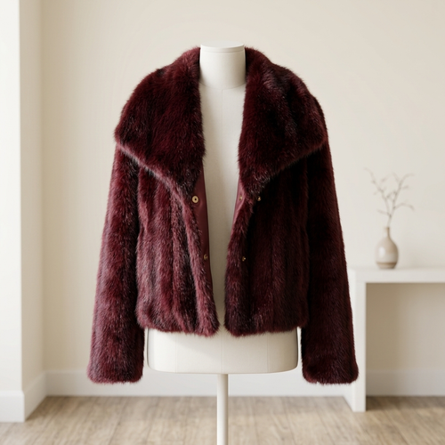 Faux Fur Jas – Model 41186
