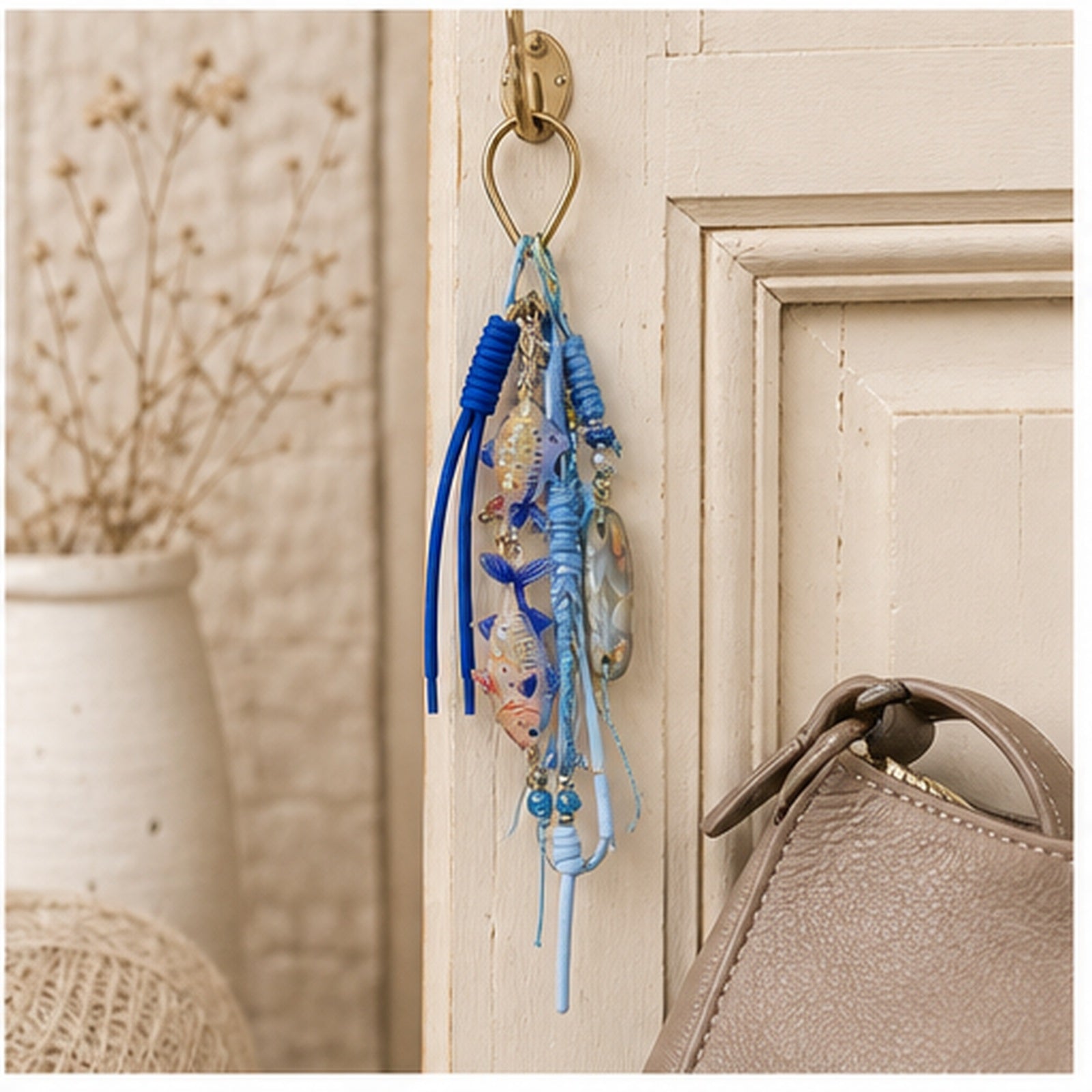 HS Fashion Tassenhanger - Multicolor design 32 - Multicolor design 32 - in setting