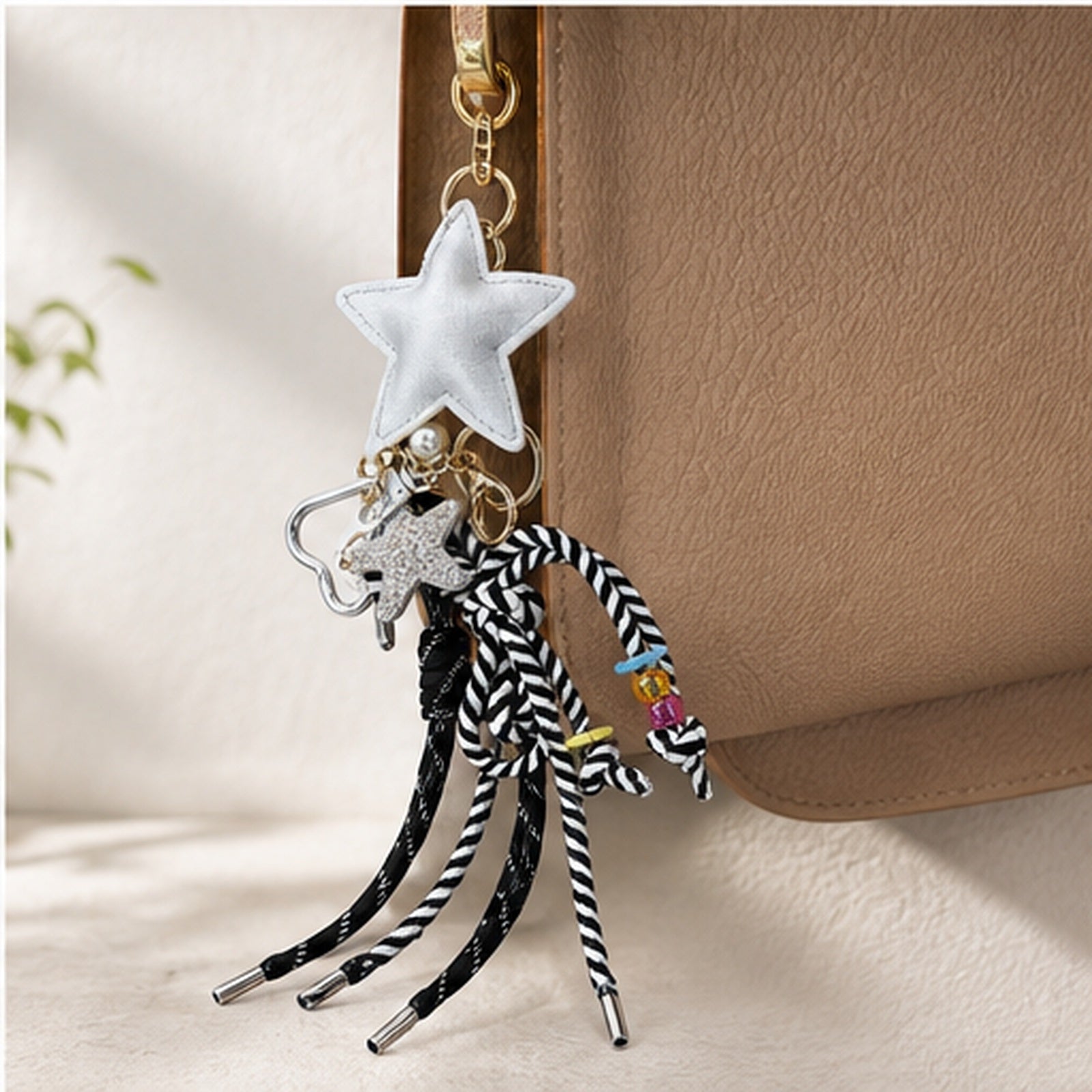 HS Fashion Tassenhanger - Multicolor design 40 - Multicolor design 40 - in setting