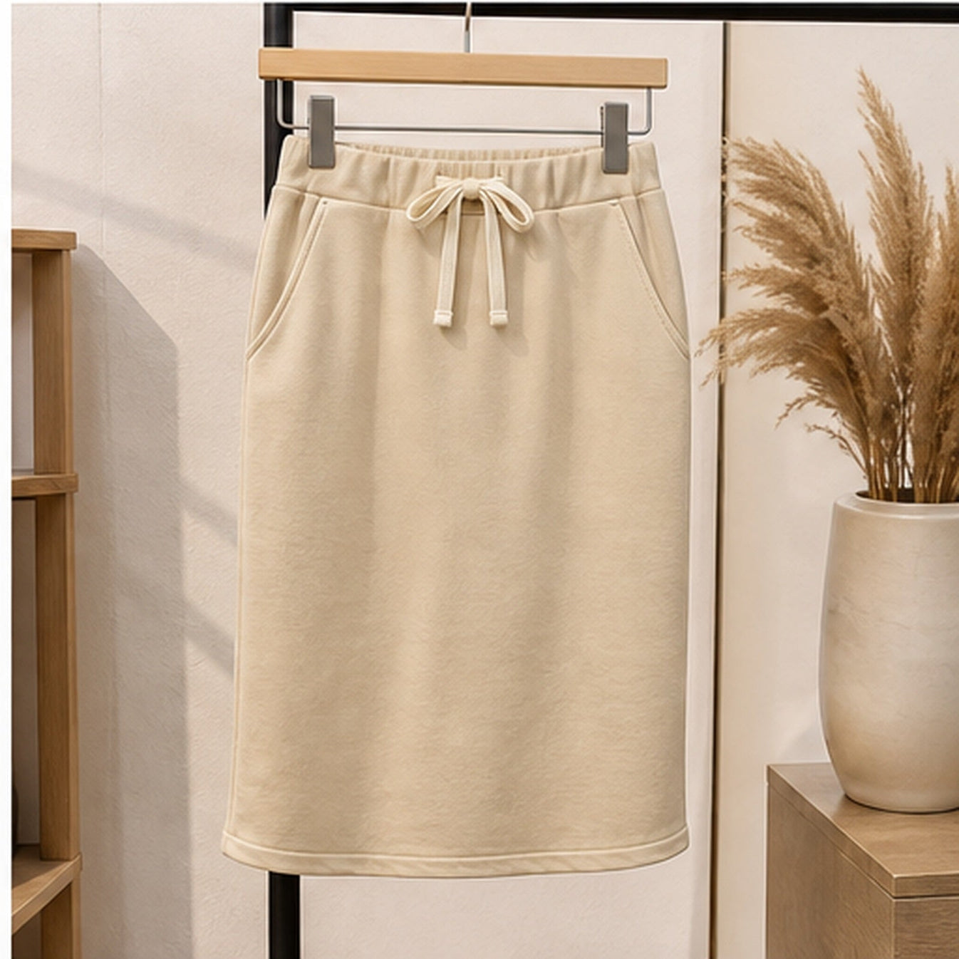 MOOIJ Rok Zachte Stof - Beige - IN_SITU