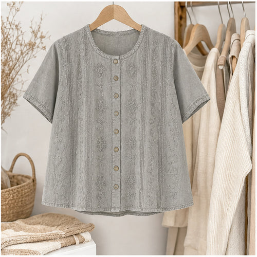 HS Top Handmade India - Meerdere Kleuren - Lichtgrijs - sfeerbeeld