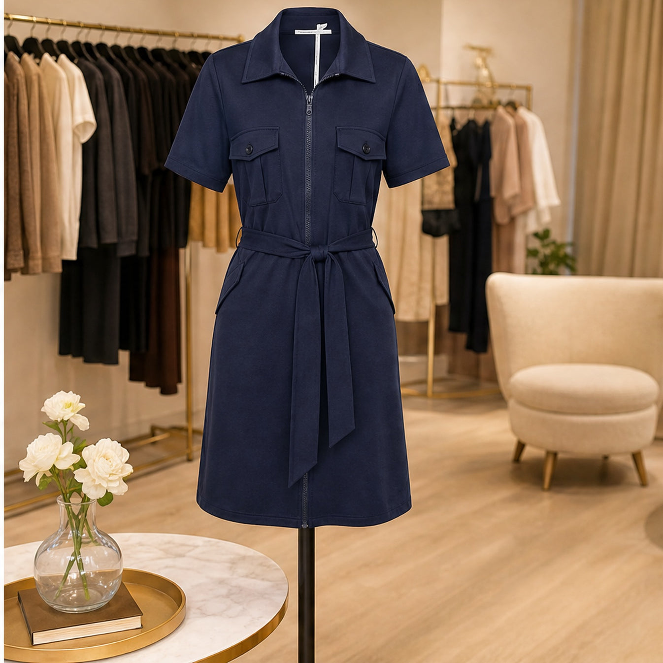 Angelle Milan Navy - sfeerbeeld