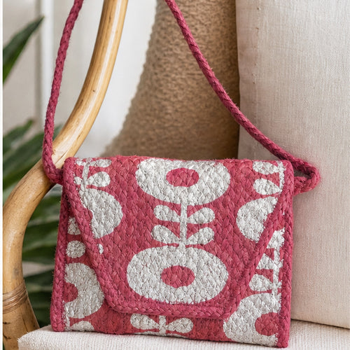 HS crossbody tas Roze Kralen - sfeerbeeld