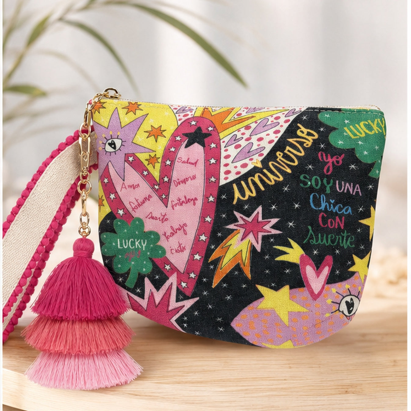 HS tasje Multicolor Message - sfeerbeeld